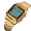 High end gold skmei digital jam tangan watches men